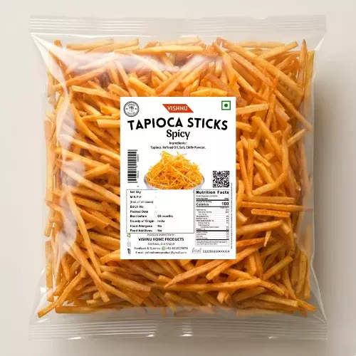 Vishnu Spicy Tapioca Sticks