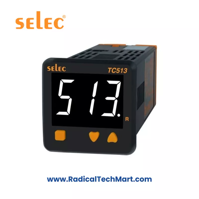 Selec TC513CX PID Temperature Controller – Front View