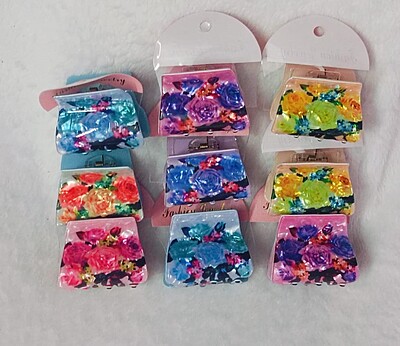 3Pcs Claw Clips Multicolor Acrylic Material Medium Size Hair Clip for Women 3Pcs Claw Clips Multicolor Acrylic Material Medium Size Hair Clip for Women