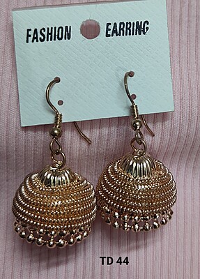 Gold Spring Jhumka Gold Spring Jhumka