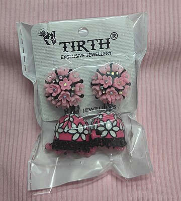 Flower Shape Jhumka Flower Shape Jhumka