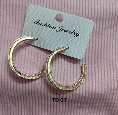 Gold Plating Half Hoop Earrings | | Gift for Women and Girls Gold Plating Half Hoop Earrings | | Gift for Women and Girls