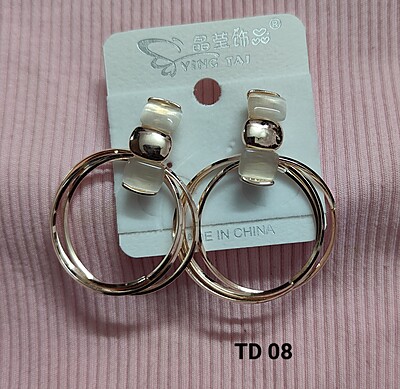 Gold Plated Modern & Fashionable Lightweight Simple Stud Earrings- Perfect for Office & Smart Casual Wear for Girls Gold Plated Modern & Fashionable Lightweight Simple Stud Earrings- Perfect for Office & Smart Casual Wear for Girls