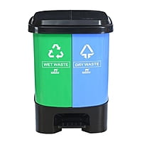 Nilkamal 10 Liter Twin Dustbin