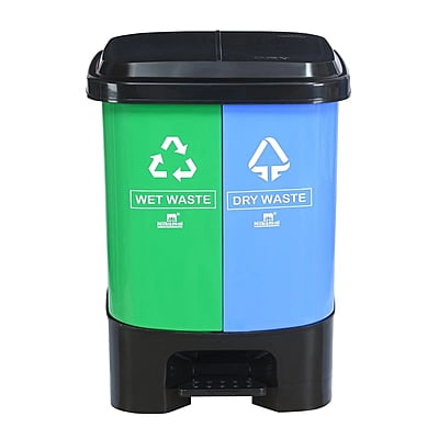 Nilkamal 10 Liter Twin Dustbin