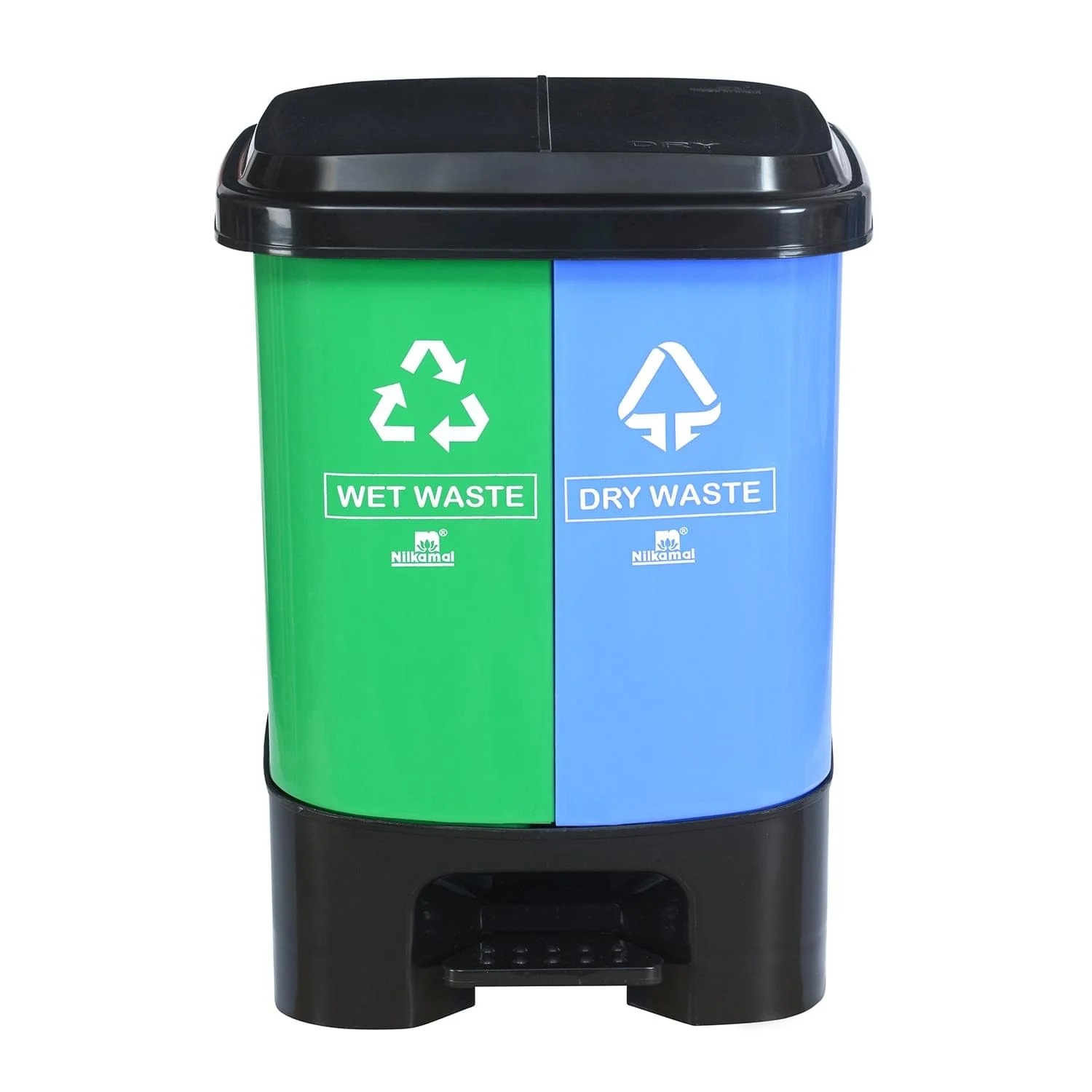 Nilkamal 10 Liter Twin Dustbin