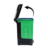Nilkamal 10 Liter Twin Dustbin
