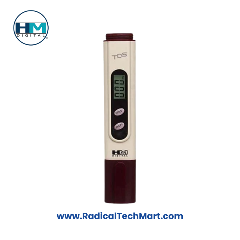 HM Digital TDS-4 Pocket-Size Water TDS Meter – Front View