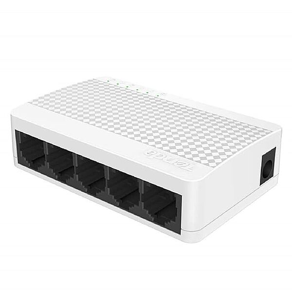 TENDA TE-S105 5-Port Mini 10/100Mbps Fast Ethernet Switch (White)