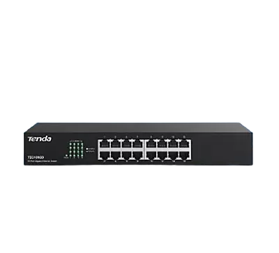 TENDA SWITCH 16 PORT GIGABIT TEG1016D RACK MOUNT