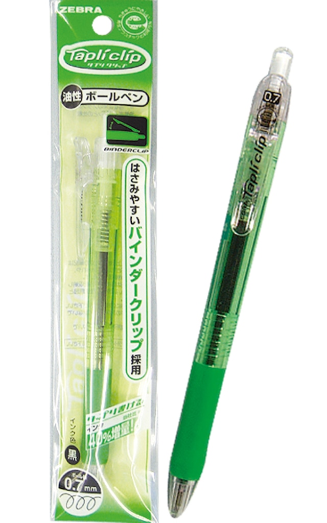 Zebra Tapuri Clip Ballpoint Pen 0.7