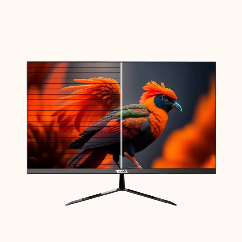 Geonix 22 Inch 75 Hz PC Monitor, 3 Years Warranty -GXTF-WVHDF22