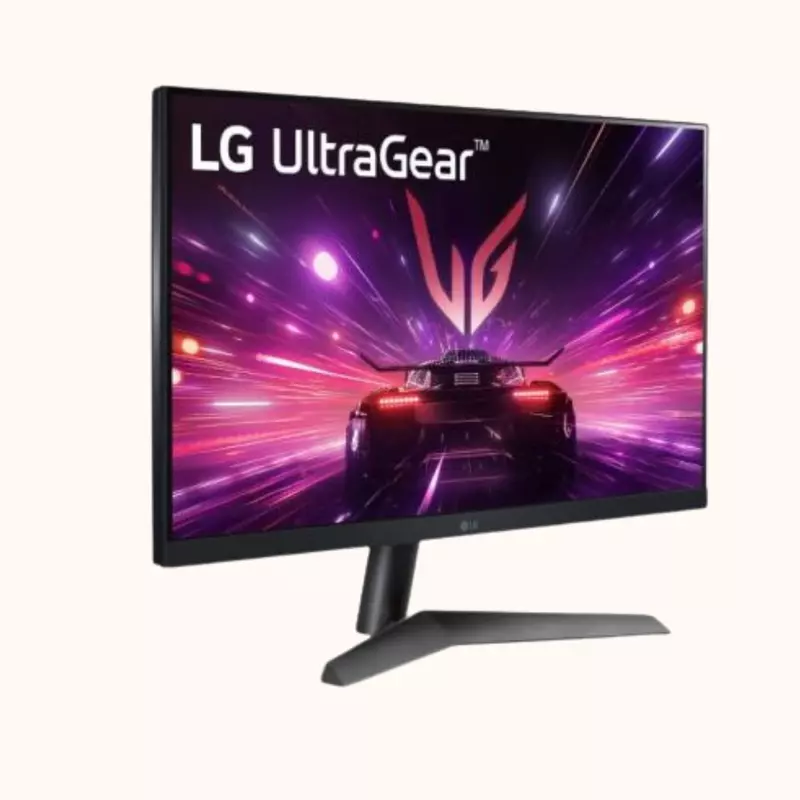LG, 23.8" UltraGear Full HD IPS Gaming Monitor, 180Hz, 1ms (GtG), HDR10, 24GS60F-B