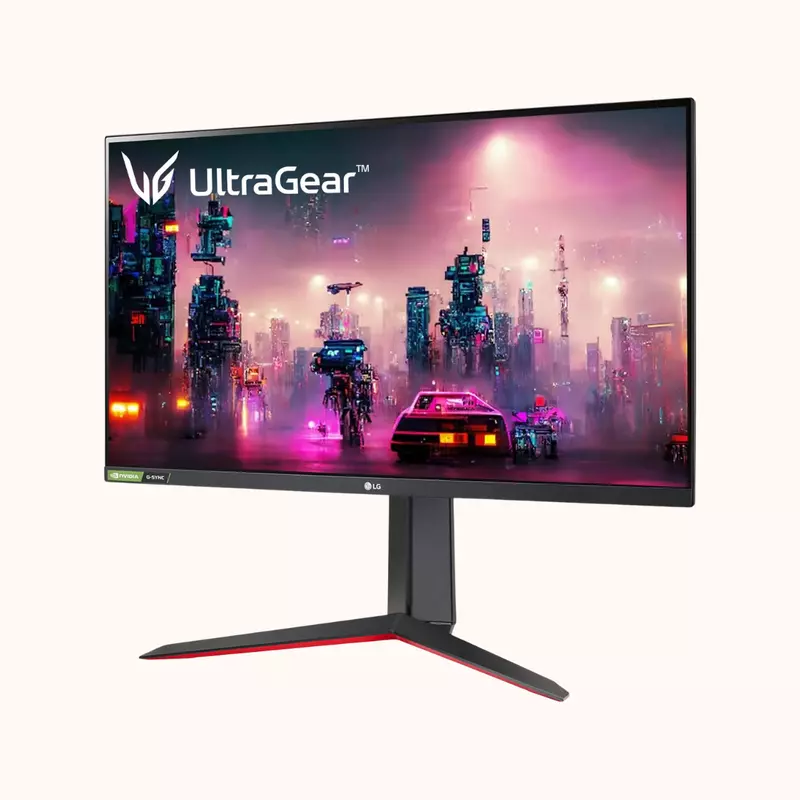 LG,27" UltraGear 144Hz,Gaming Monitor with NVIDIA® G-SYNC® Compatible, 27GN650-B
