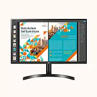 LG, 27" QHD IPS Monitor with AMD FreeSync, 27QN600-B