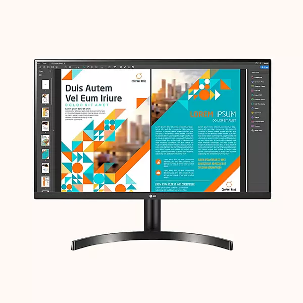 LG, 27" QHD IPS Monitor with AMD FreeSync, 27QN600-B