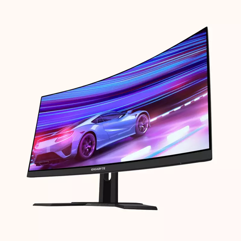 GIGABYTE, 27-Inch 165Hz, VA Panel 1440p QHD Curve Gaming Monitor, G27QC