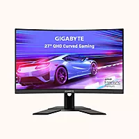 GIGABYTE, 27-Inch 165Hz, VA Panel 1440p QHD Curve Gaming Monitor, G27QC