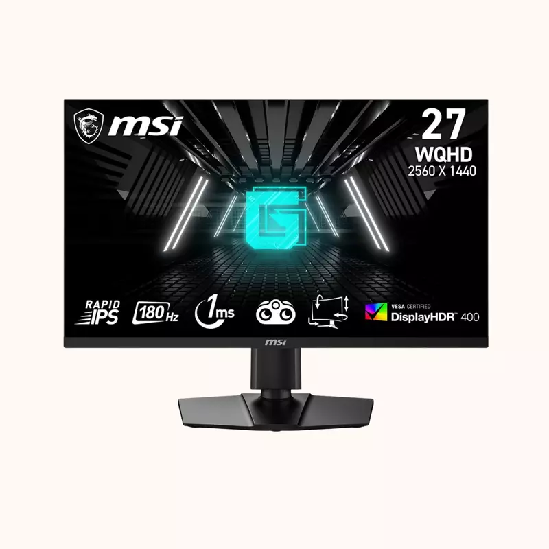 MSI 27-INCH 180Hz ,RAPID IPS PANEL 1440P,GAMING MONITOR, G274QPF E2