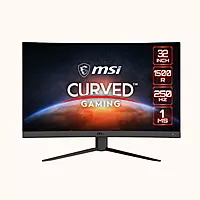 MSI 32" 250Hz FHD Curved Gaming Monitor, VA Panel, 1ms, FreeSync Premium, HDR Ready, G32C4X