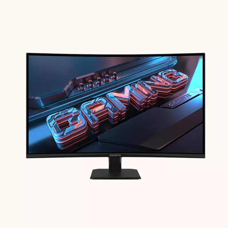 GIGABYTE 31.5" QHD Curved Gaming Monitor, 165Hz, FreeSync, GS32QC