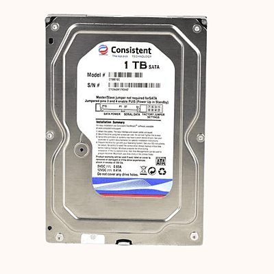 Consistent 1 TB Desktop Internal Hard Disk Drive CT3001SC