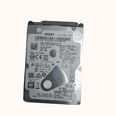 Open Box Hitachi SATA Laptop Hardisk 500GB (0J43115)
