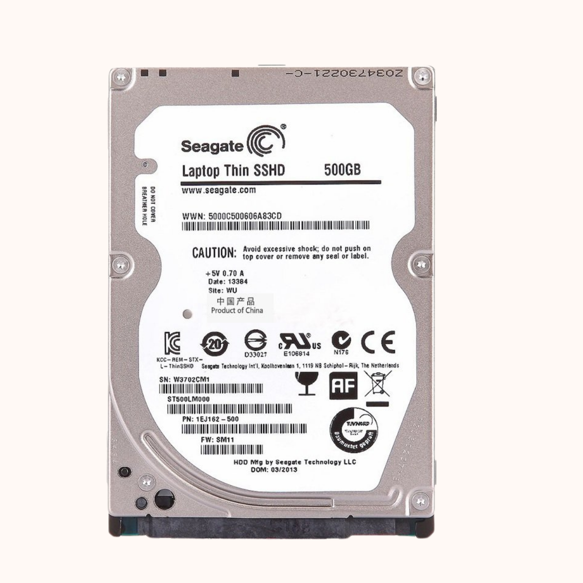 Refurbished SEAGATE ST500LM000 SSHD 500GB