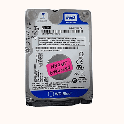 Refurbished WD Hard Disk-500GB WD500LPCX