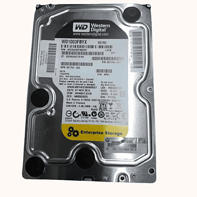Refurbished WD Enterprise Storage 1TB (WD1003FBYX))