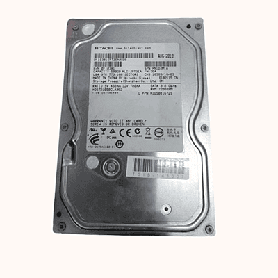 Refurbished Hitachi Hardisk Desktop 500GB (HDS721025CLA382)