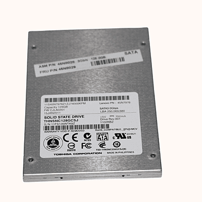 Refurbished TOSHIBA 2.5" SATA SSD 128GB (THNSNC128GBSJ)