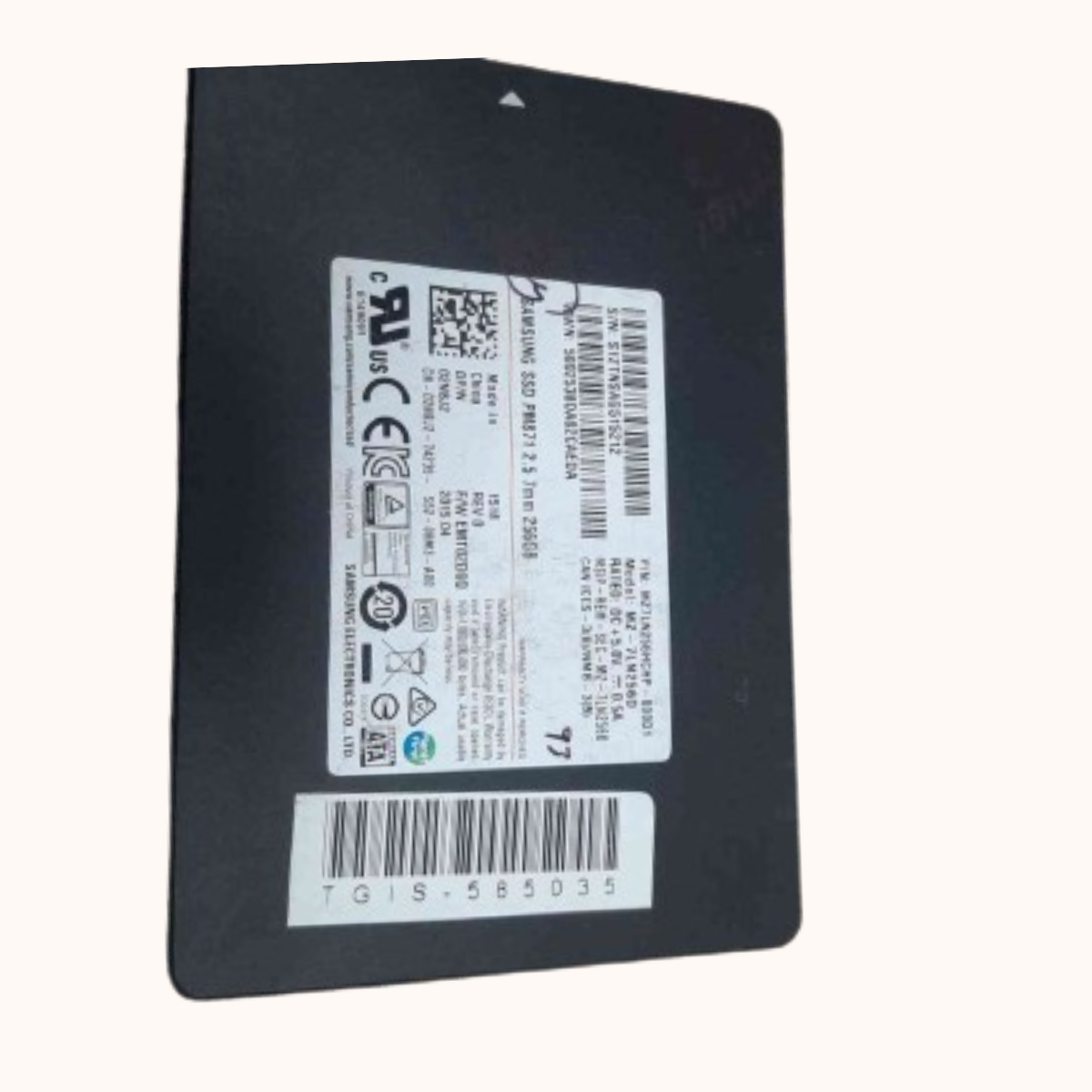 Refurbished Samsung SSD 256GB (MZ7LN256D)