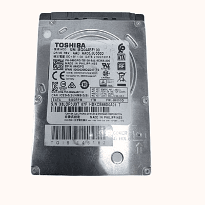 Refurbished TOSHIBA SATA Hard Disk 1TB (MQ04ABF100)