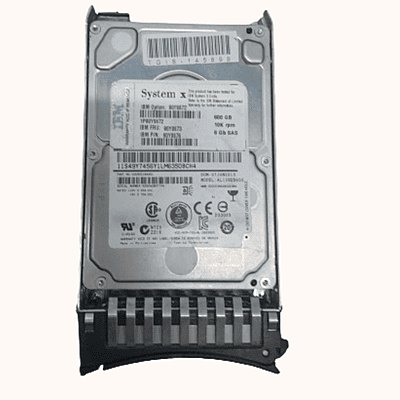 Refurbished IBM 600GB 10K 6G 2.5in SAS Hard Drive (90Y8873)