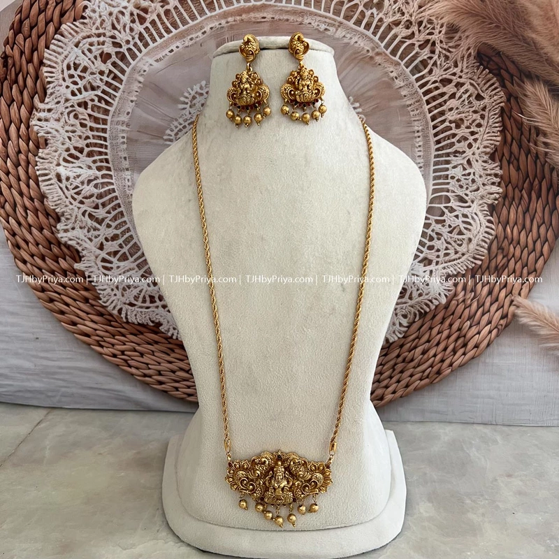 Long Chain With Dollar And Jumkas (SKU- 256)