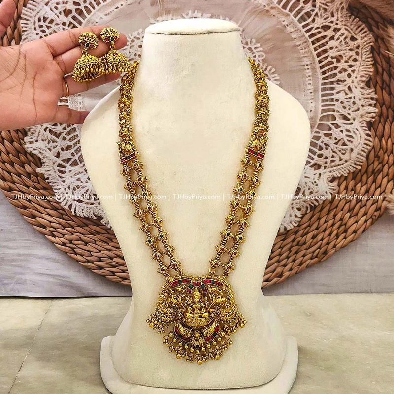 Traditional Long Haram With Lakshmi Design (SKU- 269)