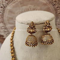 Traditional Long Haram With Lakshmi Dollar (SKU- 271)