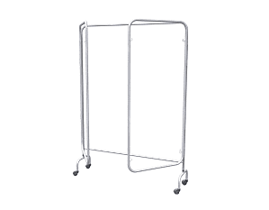 Gita Steel Furniture Three Fold Screen With Cloth (235)