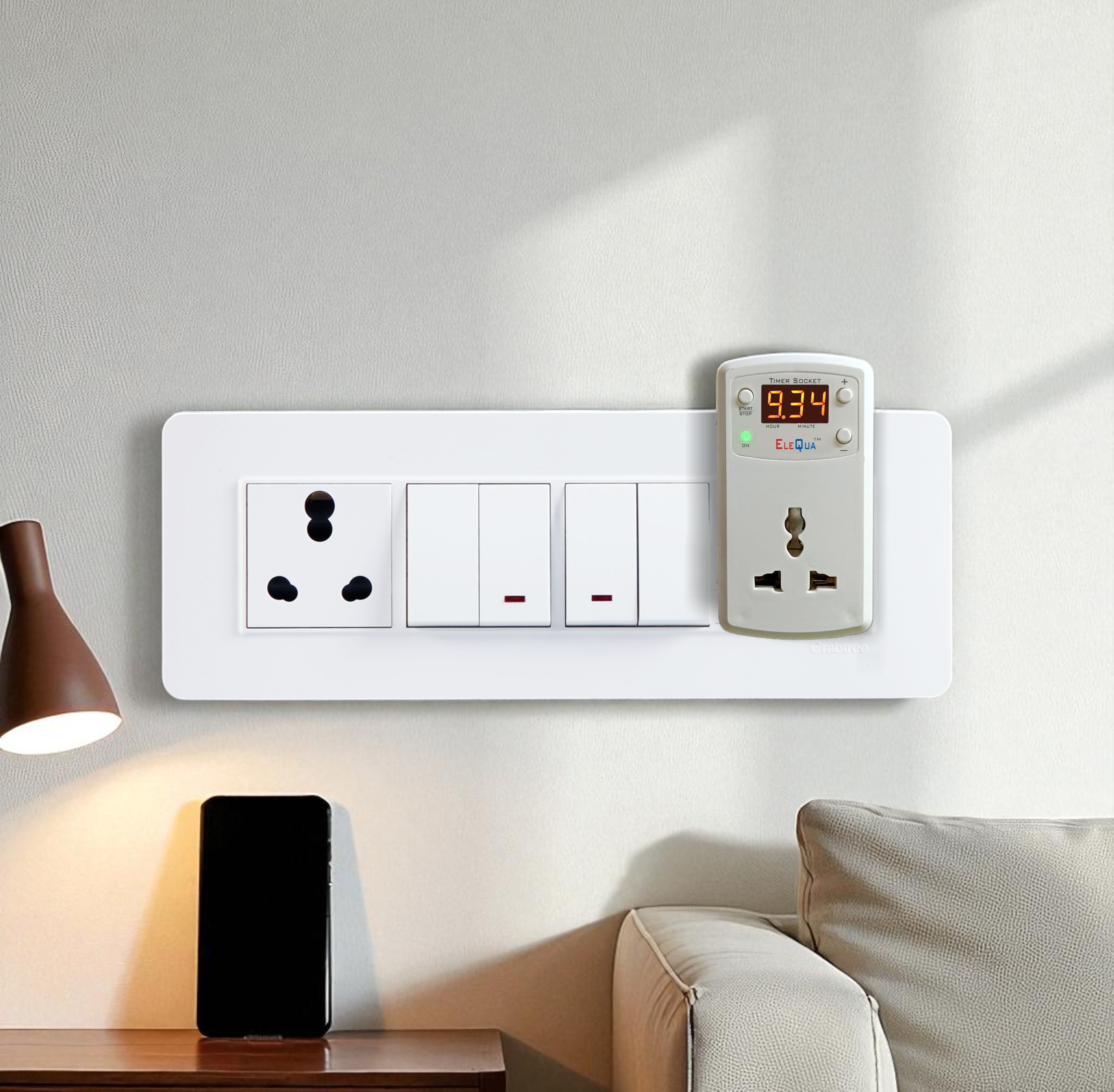 Automatic Timer Cut-Off Plug 6A – Mobile & E-Bike Safe