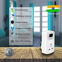 Automatic Timer Cut-Off Plug 6A – Mobile & E-Bike Safe