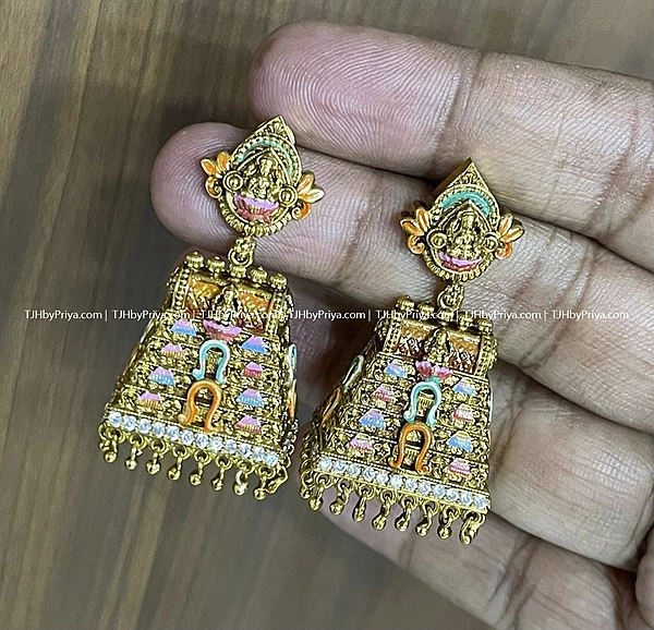 Meenakshi Gopuram Jumka