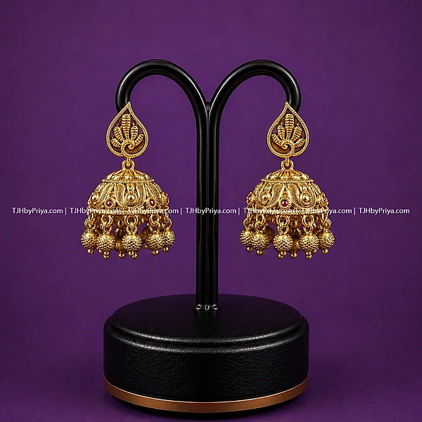 Traditional Non Idol Jumkas (SKU- 278)