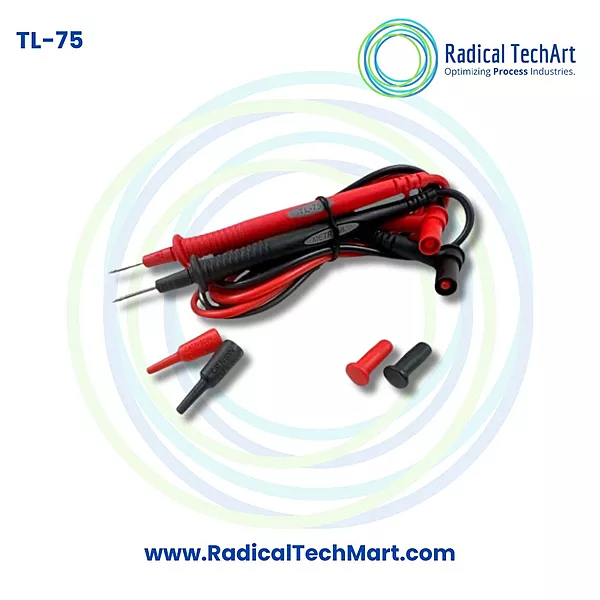Metravi TL-75 Silicon Test Leads for Multimeter and Clamp Meter