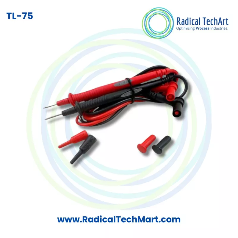 Metravi TL-75 Silicon Test Leads for Multimeter and Clamp Meter