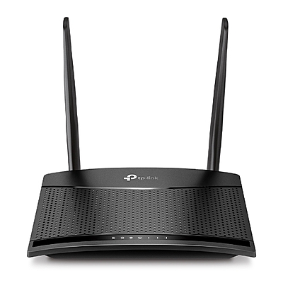 TP-Link TL-MR100 300Mbps 2.4GHz Wireless N 4G LTE, Wi-Fi N300, Plug and Play, Parental Controls, Guest Network, with Micro SIM Card Slot, WiFi Router
