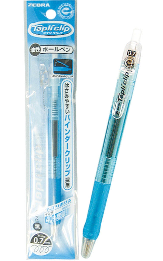 Zebra Tapuri Clip Ballpoint Pen 0.7