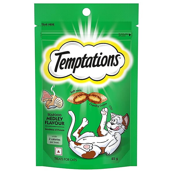 Temptations Seafood Medley Treats for Cats