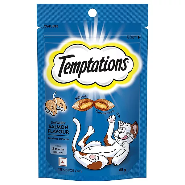 Temptation Savoury Salmon Treats for Cats