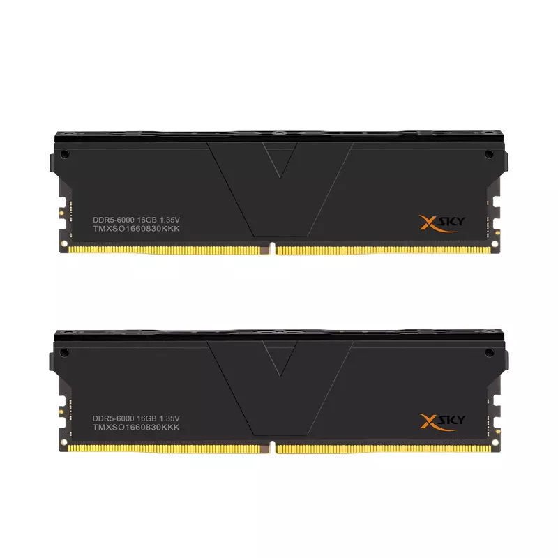 XSKY V-COLOR DDR5 Gaming Memory Manta INTEL XMP CL30/1.35V  - 6000Mhz (TMXSO1660830KKK)
